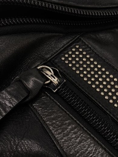 商品画像：リュック/レザー/BLK 8