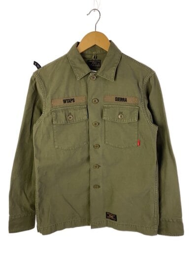 商品画像：長袖シャツ/1/コットン/KHK/152GWDT-SHM02 1