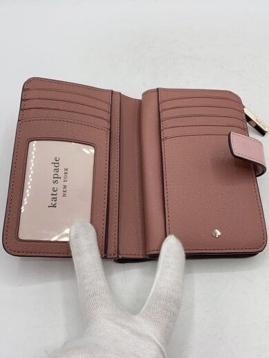 商品画像：2つ折り財布/レザー/PNK/レディース/PWRU7846 4