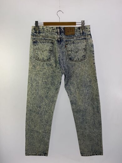 商品画像：ストレートパンツ/36/デニム/IDG/無地/0505-0209ボタン裏575/オレンジタブ/ケミカル/ 2