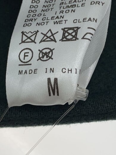 商品画像：チェスターコート/M/ウール/GRN/無地/20-020-400-9010-3-0 4