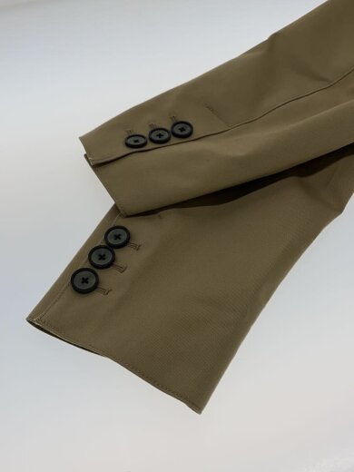 商品画像：ステンカラーコート/2/ポリエステル/BEG/無地/408354004/ボンディングギャバステンカラー// 5