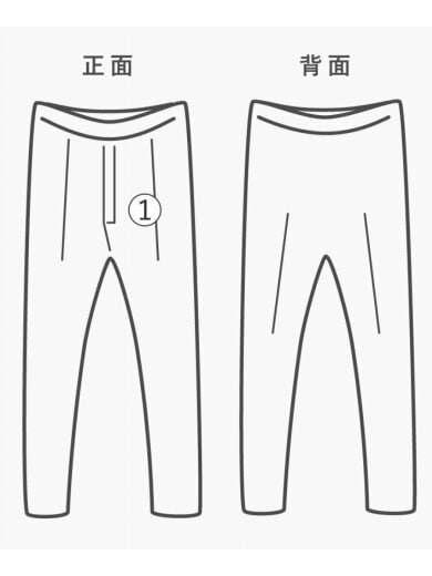 商品画像：ボトム/2/コットン/WHT/M20D-02PT01C 7