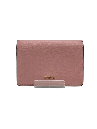 商品画像：カードケース/レザー/PNK/無地/レディース 1