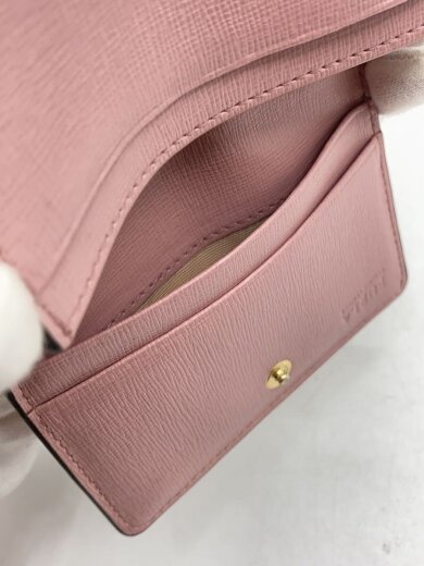 商品画像：カードケース/レザー/PNK/無地/レディース 6