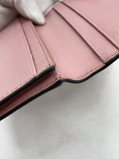 商品画像：カードケース/レザー/PNK/無地/レディース 8