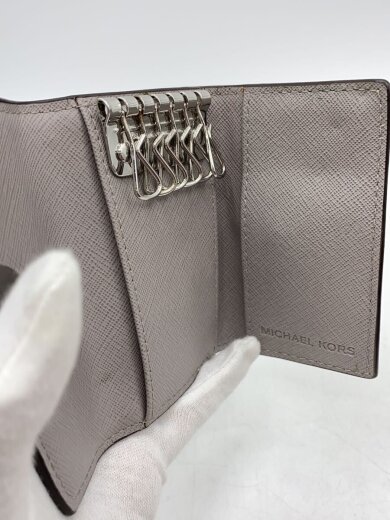 商品画像：キーケース/レザー/WHT/レディース 5