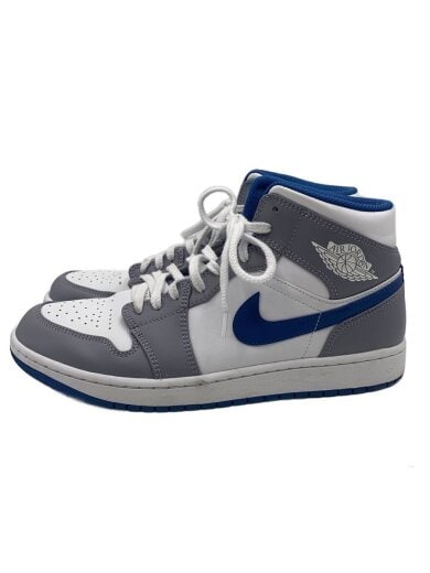 商品画像：AIR JORDAN 1 MID_エアジョーダン 1 ミッド/27.5cm/BLU 1