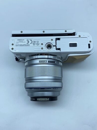 商品画像：デジタル一眼カメラ OLYMPUS PEN Lite E-PL5 ダブルズームキット [ホワイト]// 4
