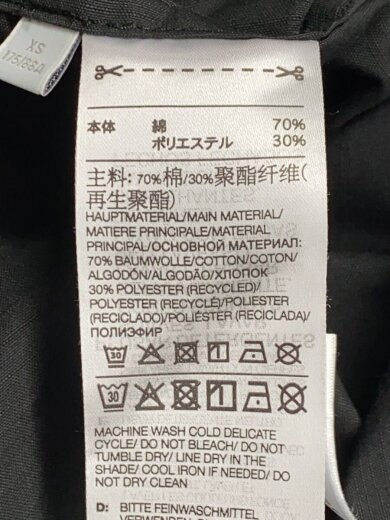 商品画像：半袖シャツ/XS/コットン/BLK/H63082// 4