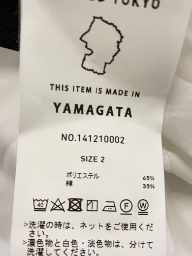 商品画像：ワンピース/2/ポリエステル/WHT/無地/141210002// 4