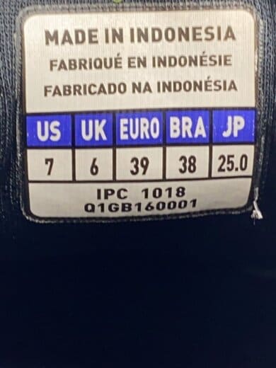 商品画像：ローカットスニーカー/25cm/BLK/Q1GB160001 5