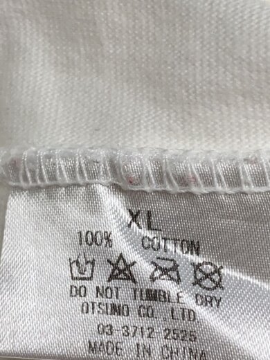 商品画像：Tシャツ/XL/コットン/WHT// 4
