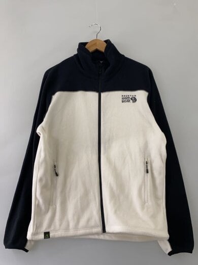 商品画像：フリースジャケット/L/ポリエステル/WHT/BLK/23 OE0144// 1