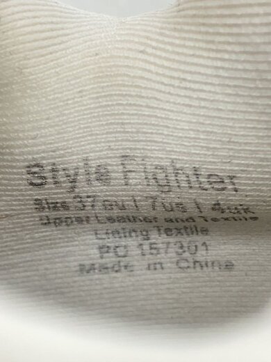 商品画像：ローカットスニーカー/37/WHT/FIGHITER// 5