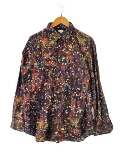 商品画像：長袖シャツ/XL/コットン/総柄/PM-WR-88044// 1