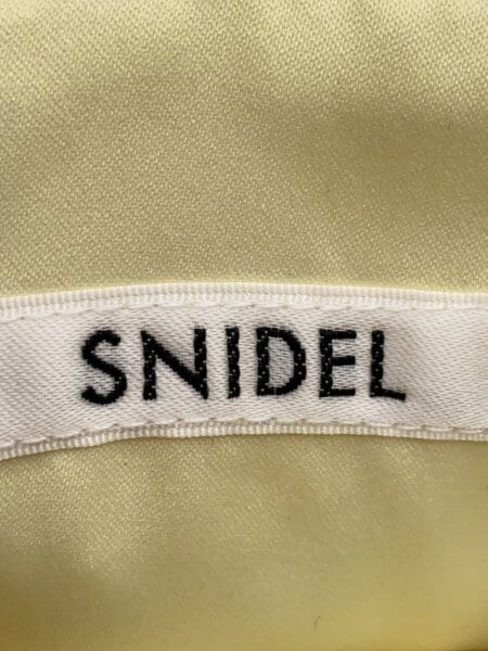 SNIDEL(スナイデル) / キャミワンピース/0/ポリエステル/YLW