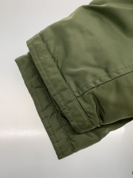 BEAMS + / ダウンジャケット/S/ナイロン/KHK/11-18-4811-139 BEAMS +(ビームスプラス) / ダウンジャケット/S/ナイロン/KHK/11-18