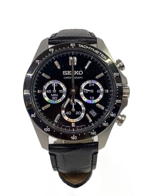 SEIKO(セイコー) / クロノグラフ/腕時計/アナログ/ブラック/7T94-0AH0