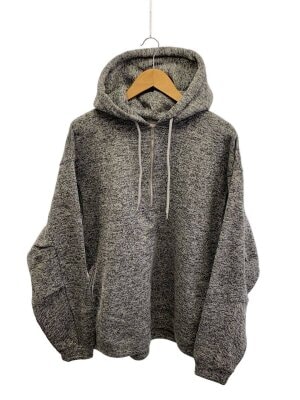 IKUMI(イクミ) / パーカー/FREE/コットン/WHT/BONE ZIP HOODIE