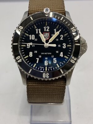 LUMINOX(ルミノックス) / クォーツ腕時計/アナログ/ラバー/ブラック/XS