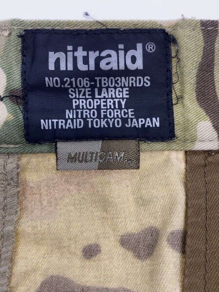 Nitraid(ナイトレイド) / ショートパンツ/--/コットン/KHK/カモフラ