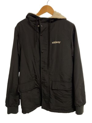 STUSSY(ステューシー) / ワークジャケット/L/ポリエステル/BLK/無地