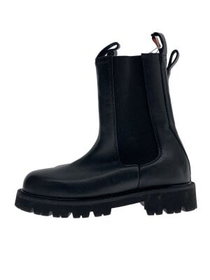 FILLIN(フィルイン) / UNOS CHELSEA/サイドゴアブーツ/24cm/BLK/レザー