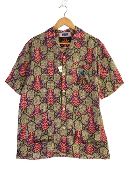 GUCCI(グッチ) / 半袖シャツ/44/シルク// | 古着の販売・通販なら 