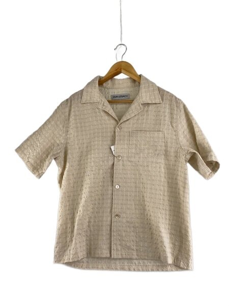 OUR LEGACY(アワーレガシー) / BOX SHIRT SHORTSLEEVE/コットンリネン 