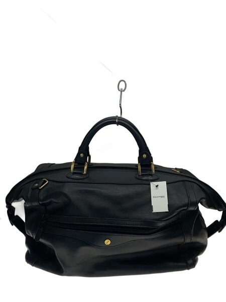 GOLD PFEIL(ゴールドファイル) / ボストンバッグ/レザー/BLK// | 中古 