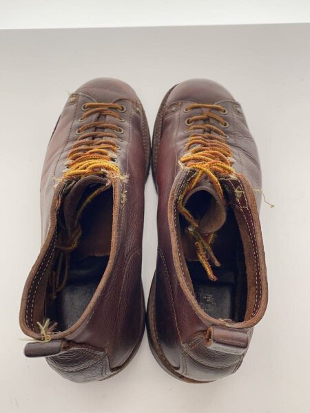 YUKETEN◆ブーツ/-/BRW YUKETEN(ユケテン) / ブーツ/US9.5/BRW/レザー/刻印掠れ | 中古品の