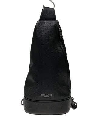 COACH(コーチ) / ショルダーバッグ/PVC/BLK/シグネクチャー/F54788