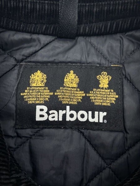 Barbour / SALEDALE JACKET/キルティングジャケット/XS/ナイロン/BLK/無地/D2007 Barbour(バブアー) / SALEDALE JACKET/キルティングジャケット/XS