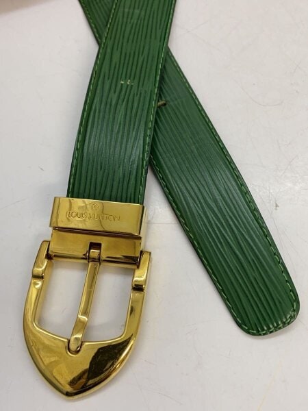 LOUIS VUITTON / LOUIS VUITTON ルイヴィトン　ベルト/レザー/GRN/レディース/CT1905 LOUIS VUITTON(ルイヴィトン) / LOUIS VUITTON ルイヴィトン ベルト