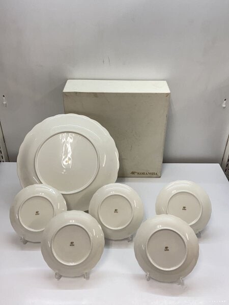 香蘭社 / 皿/6点セット/WHT/W58-JEA/ベリーセット 香蘭社(コウランシャ) / 皿/6点セット/WHT/W58-JEA/ベリーセット