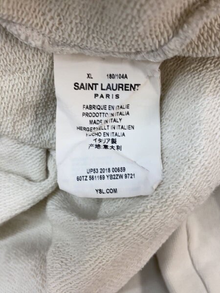 SAINT LAURENT(サンローラン) / 18AW/ロゴプリントダメージ加工 
