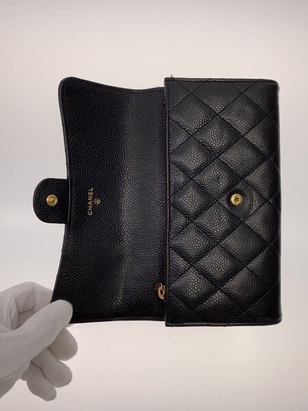 CHANEL(シャネル) / CHANEL 長サイフ_マトラッセ_ラムスキン_ココ 
