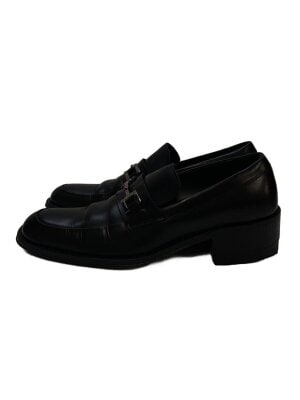 GUCCI(グッチ) / ホースビットローファー/UK8/BLK/スウェード/111 6030
