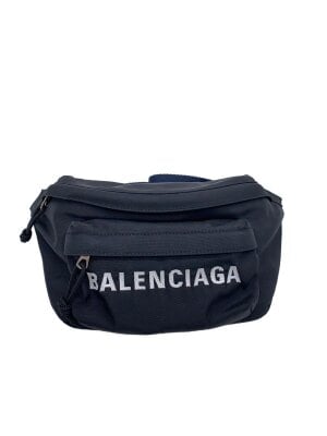 BALENCIAGA(バレンシアガ) / ショルダーバッグ/キャンバス/ブラック