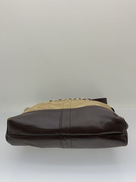 COACH(コーチ) / ショルダーバッグ_シグネチャー_ダークブラウンレザー 