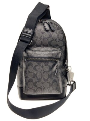 COACH(コーチ) / レザーショルダーバッグ/レザー/BLK/F70559 | 中古品
