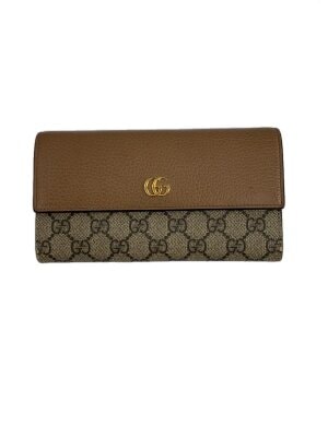 GUCCI(グッチ) / インターロッキングG/GG柄/長財布/キャンバス