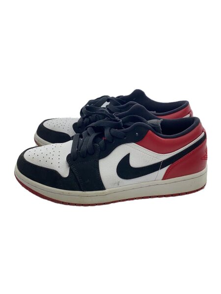 NIKE(ナイキ) / エアジョーダン1 ロー ブラックトゥ/27cm/レッド 