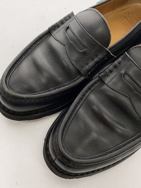 【美品】パラブーツ ランス uk9 黒 Paraboot(パラブーツ) / ランス コインビットローファー/UK9.5