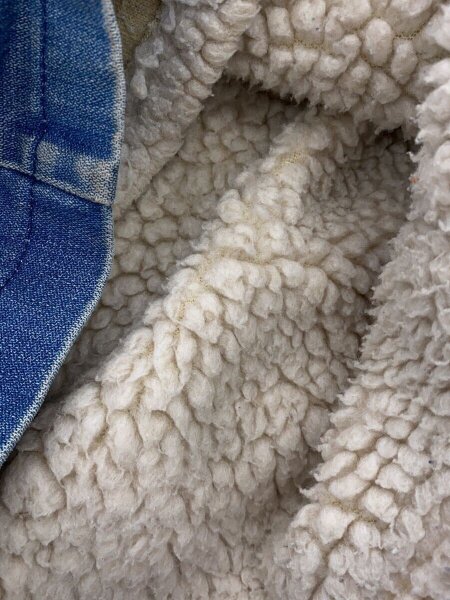 WRANGLER(ラングラー) / 70s/黒タグ/USA製/デニムボアジャケット/L