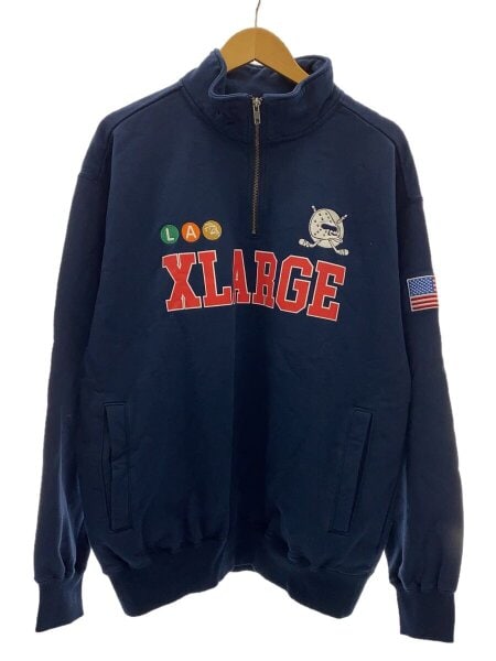 X-LARGE(エクストララージ) / ホッケー ハーフジップスウェット/L 