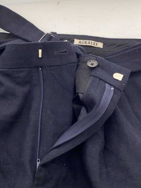 AURALEE ウールカシミヤフランネルパンツ A8AP03WF サイズ5