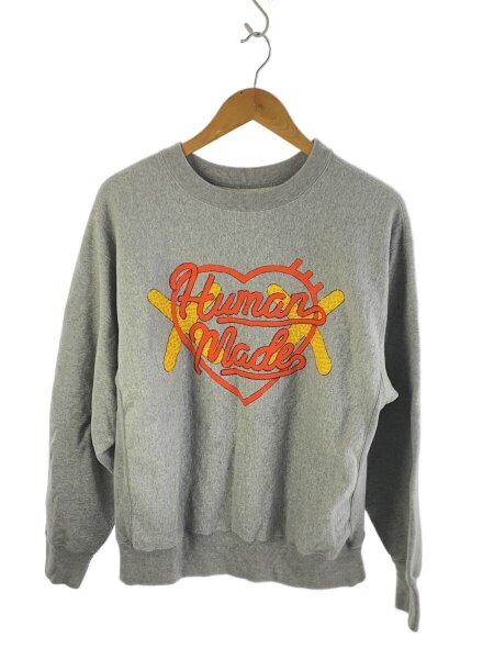 HUMAN MADE(ヒューマンメイド) / スウェット/XL/コットン/GRY/プリント 