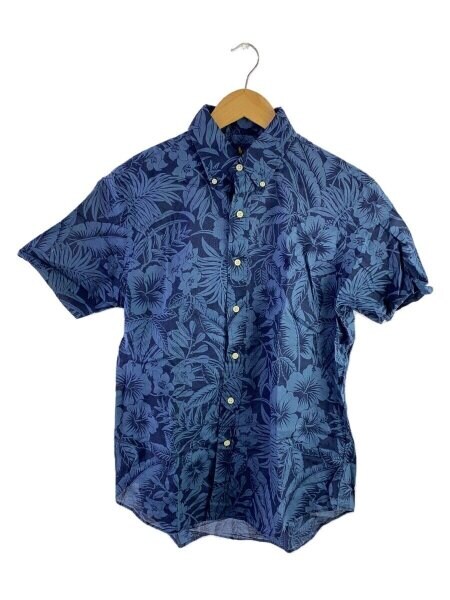 POLO RALPH LAUREN(ポロラルフローレン) / 半袖シャツ/M/コットン/BLU 